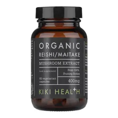 KIKI Health Reishi & Maitake Mushroom Extract - 60 Vegan Capsules