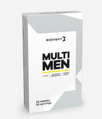 Body&Fit Multi Men 30 stuks (1 maandverpakking)