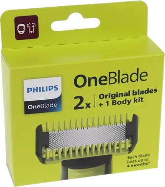 PHILIPS OneBlade QP620/50 Ersatzklingen Kombipack