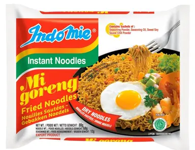 Indomie nouilles Mi Goreng 8 x 5 x 80 g, 1 carton, gros conditionnement