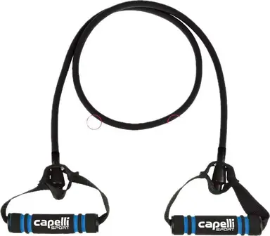 Ruban de résistance lourd - Latex  
120cm  
Rubans de résistance avec poignées, Ruban de résistance unique, Bandes d'exercice avec poignées, pour l'entraînement de résistance, la kinésithérapie, les entraînements à domicile, la remise en forme, le Pilates