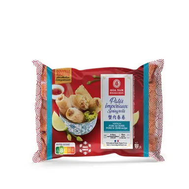 HOA NAM Sachet de 22 nems au porc et crabe surgelés - 814 g