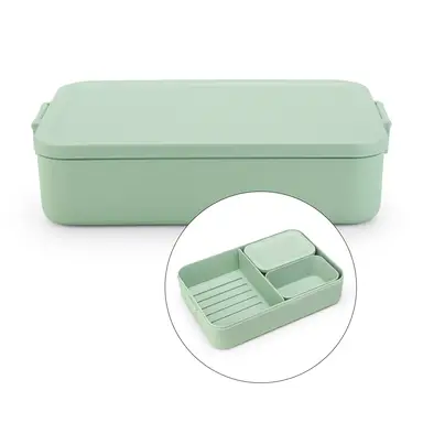 Brabantia Make & Take Lunch Box Bento, Large - Jade Green