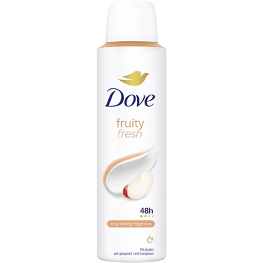Dove deospray fruitig en fris 150 ml