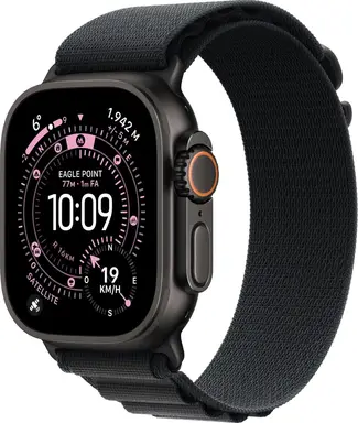 APPLE Watch Ultra 3 GPS + Cellular 49mm Black Titanium Case with Black Alpine Loop - Large