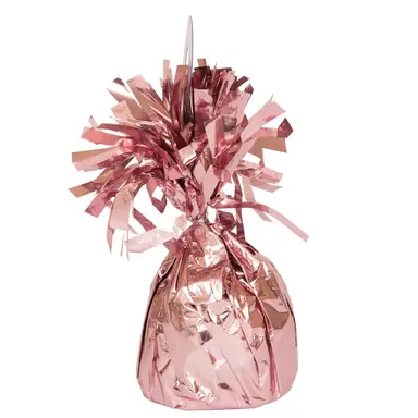Unique Party Foil Balloon Weight, Pink, 1 Pack