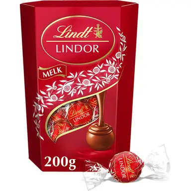 Lindt Lindor Melkchocolade Bonbons 200 g