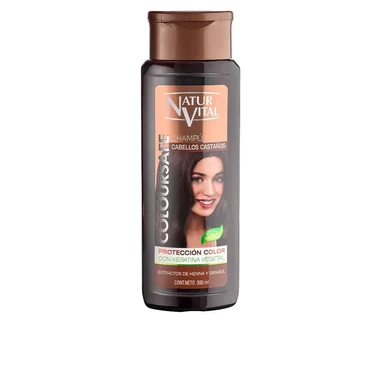 NATUR VITAL Shampooing ColourSafe Cheveux Châtains 300
