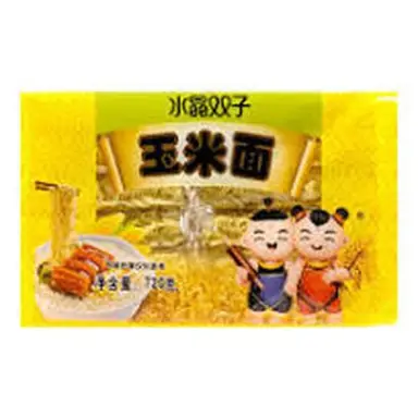 SZ Brand Corn Flavour Noodles 720g 双子玉米面