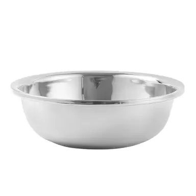 BJ Roestvrijstalen Vaatwasbak Keuken Huishoud- en Noedelkuip Saladebak Kruidenbak Groot Kaliber Soepbak - 38 cm