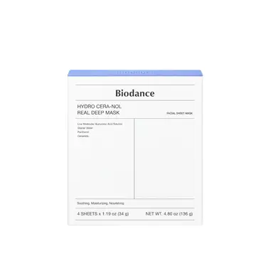 Biodance Hydro Cera-Nol Real Deep Mask x 4 each