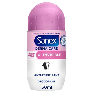 Sanex Roll On Deodorant Invisible Dry 50ml