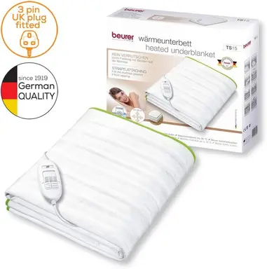 Beurer Heated Underblanket Full Size Double with 3 heat settings