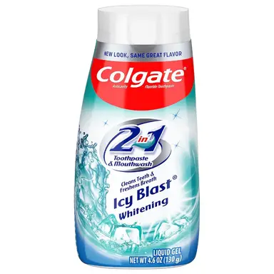 Colgate Icy Blast 2in1 Toothpaste & Mouthwash 100ml