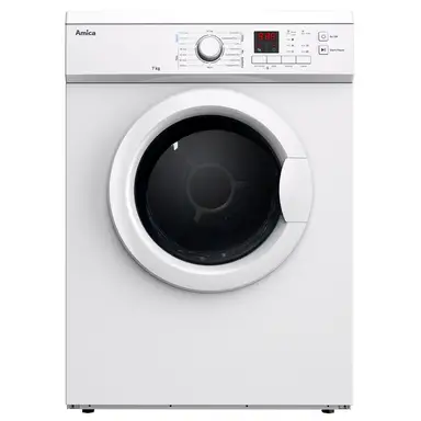 Amica ADV7CLCW 7kg Vented Tumble Dryer - White - C Rated