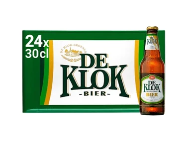 De Klok Pilsener Krat 24 x 300ml