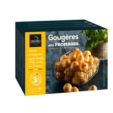 ERHARD Gougères aux fromages - 225 g