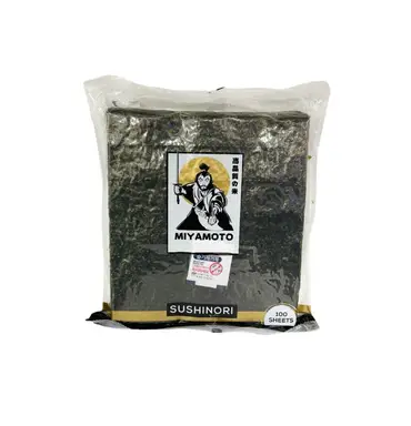 MIZONE Algues nori grillées 19 x 21 cm - 100 feuilles