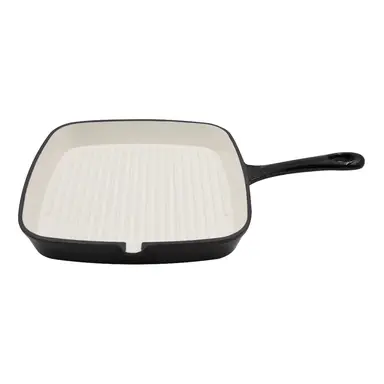 BLACKMOOR Cast Iron 23.5cm Griddle Pan - Black