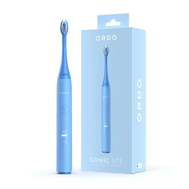 Ordo Sonic Lite Adult Electric Toothbrush, 35,000 Pulses per Min, 1 Toothbrush Head, 5+ Weeks Battery, Smart Timer, Waterproof, USB-C, Ocean
