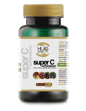 HugYourLife Super C Antioksidant 60 x 600 mg