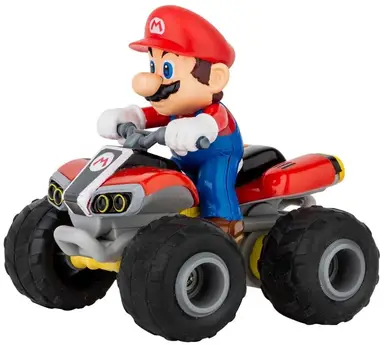 Carrera Nintendo Super Mario Quad RC Speelgoedvoertuig - 1:40 Schaal, rood