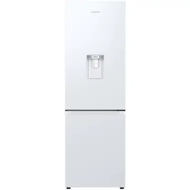 Samsung RB34C632EWW/EU 60cm AI Energy Fridge Freezer with Water Dispenser - White - E Rated