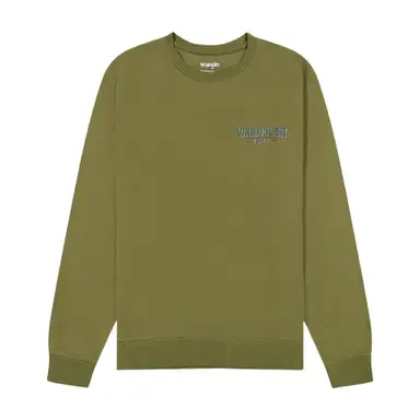 WRANGLER CASEY JONES SWEATSHIRT IVY GREEN, XXL M