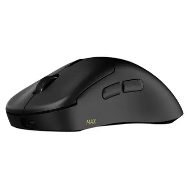 RAPOO VT3 MAX Wireless Gaming Mouse， True 8K Wireless Polling Rate， 53g Lightweight， Up to 750 Hr Battery， Nordic nRF54L15 MCU， 120-Million Optical Switch， 10 Programmable Buttons， Macro Enabled - Black