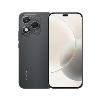 HONOR 400 Lite Smartphone 5G Dual SIM NFC, 256GB/8GB RAM, Simlock-frei Android Handy ohne Vertrag (108MP mit KI-Kamera, 6,7 Zoll Display, 5230 mAh, Android 15) Samtschwarz