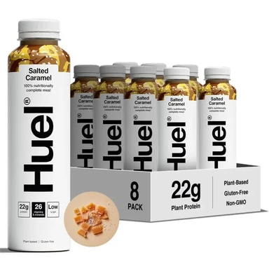 Huel RTD White, Salted Caramel, 8*500ml
