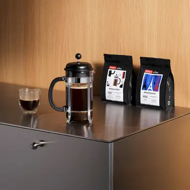 Bodum Caffettiera 1L - 8 Cups - French Press Coffee Maker - Black