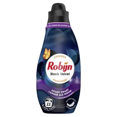 ROBIJN Klein & Krachtig Wasmiddel Zwart Velvet 665 ml