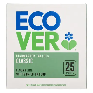 Ecover Lemon & Lime Classic Dishwasher 25 Tabs