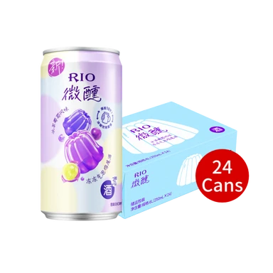 RIO Tipsy Jelly Cocktail Grape 24x250ml