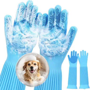 Pecute Gants de toilettage pour animaux de compagnie