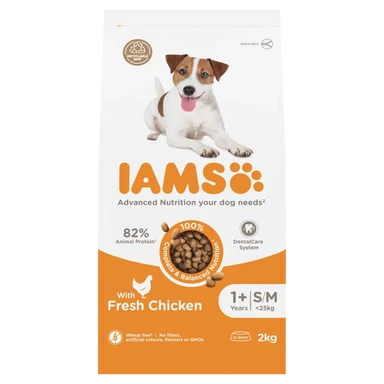 IAMS With Fresh Chicken 1+ Years S/M <25kg 2kg