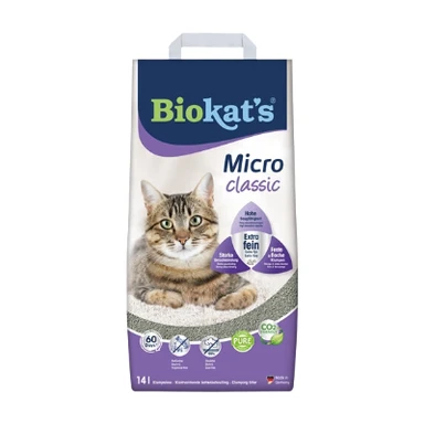 Biokat’s Micro Classic Katzenstreu 14 L