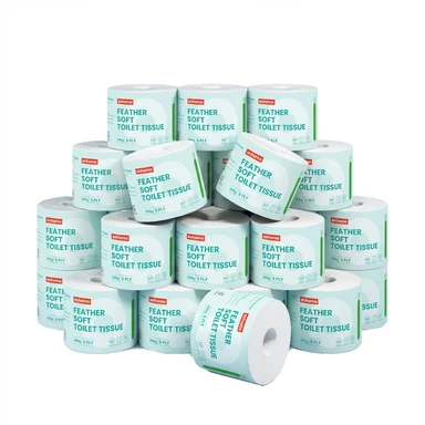 ochama Ultra Soft 5-Ply Toilet Tissue with Core, 200 g x 27 Rolls