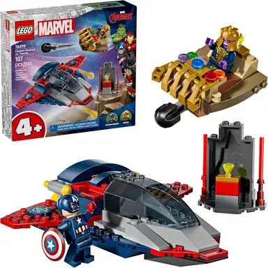 LEGO Marvel Super Heroes 76319 Captain America vs. Thanos