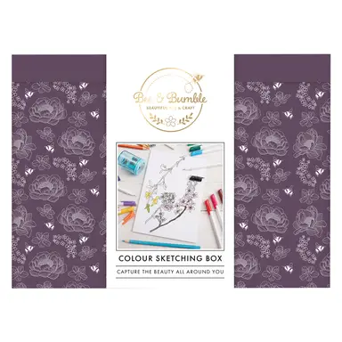 Bee and Bumble Colour & Sketching Pencil Box Set