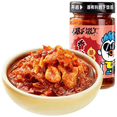 Ji Xiang Ju Spicy pickled vegetables 200g  吉香居暴下饭香辣菜200g