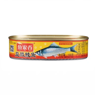 Yu Jia Xiang Fried Dace With Salted Black Beans 155g