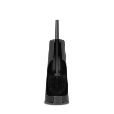 Brabantia ReNew Toilet Brush and Holder, Matt Black