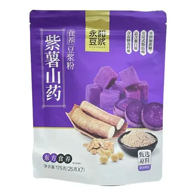 Yon Ho Purple Sweet Potato and Yam Nutritional Soy Milk Powder 175g