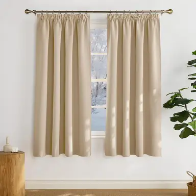VidaXL Cortina de macramé algodón gris taupé 140x240 cm | Leroy Merlin