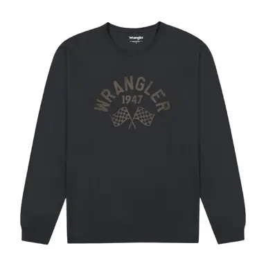 WRANGLER LANGARM GRAPHISCHE T-SHIRT M