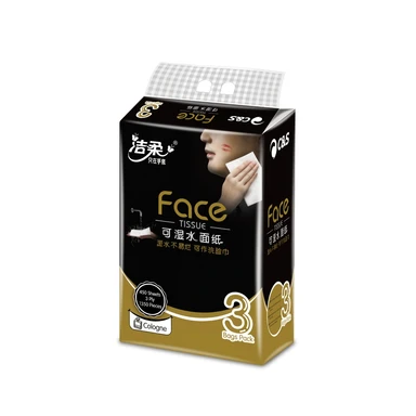【Back-to-School】C&S Jierou Facial Tissue (Cologne Scent)， 3-Ply， 450 Sheets (150 Sheets x 3 Packs)