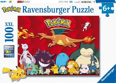 Pokémon Mijn favoriete puzzel - 100 stuks, PEG0934