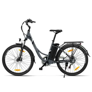 Touroll B1 Vélo de ville électrique 15,6 Ah 26 pouces 250 W